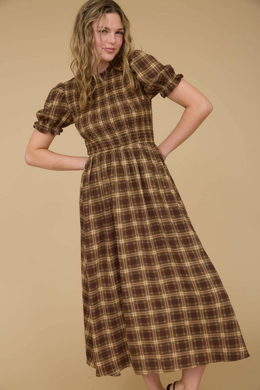 The Rowan Plaid Dress
