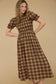 The Rowan Plaid Dress