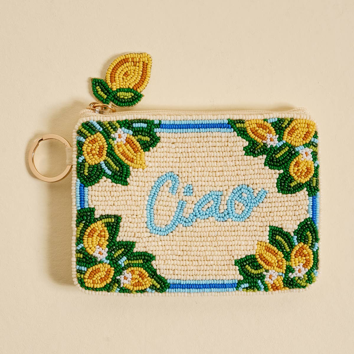 Ciao Bella Hand Beaded Pouch