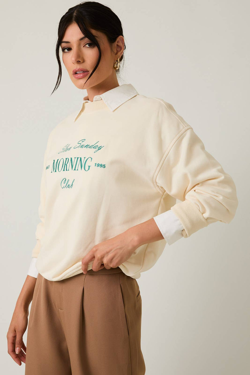 Slow Sunday Morning Club Sweatshirt