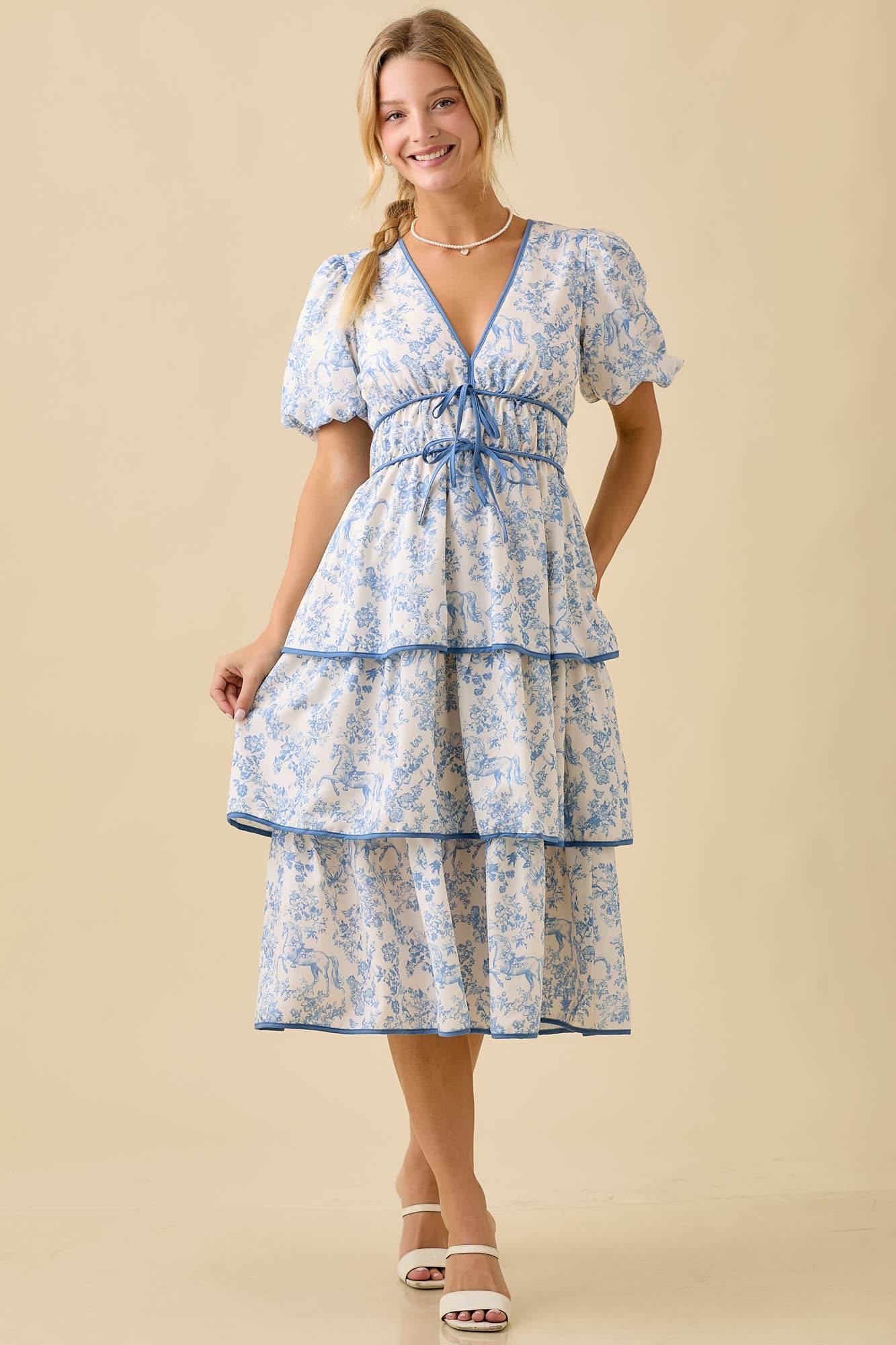 Prairie Toile Dress
