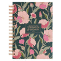 Prov. 2:5 Spiral Floral Journal