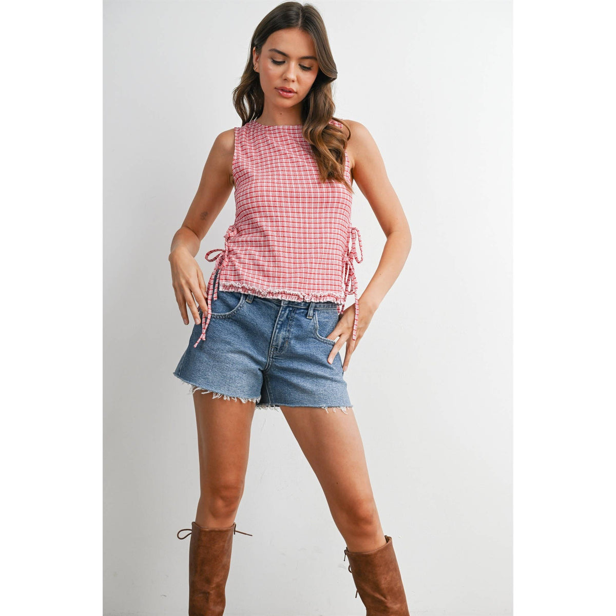 Dakota Lace Up Vest