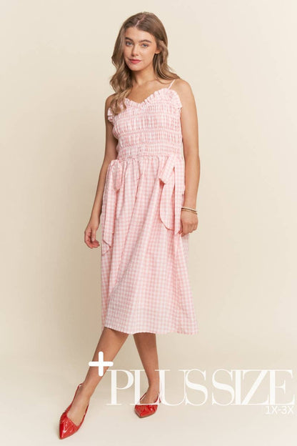 Ribbon Midi Dress