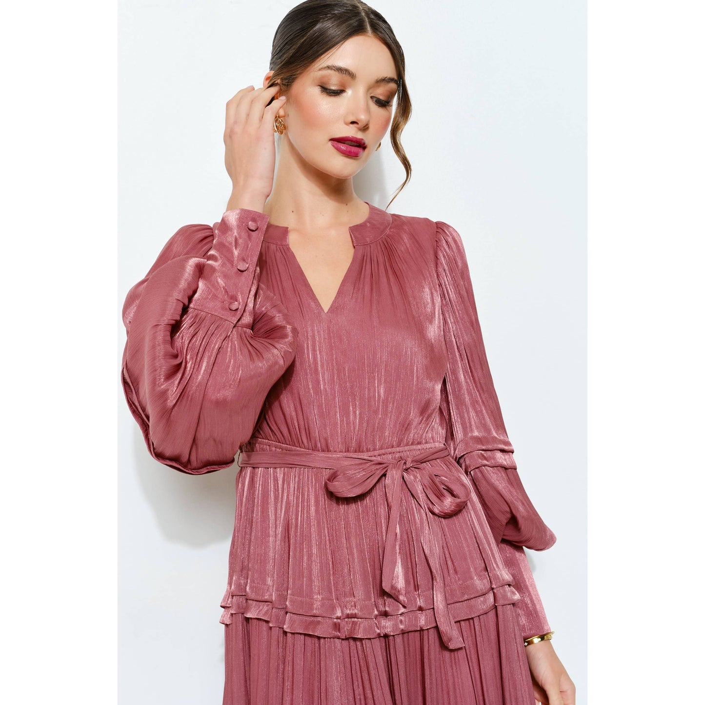 The Solenne Tiered Midi