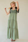 Nicole Bow Tie Maxi Dress