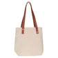 Tote Canvas Cream/Brown Amazing Grace 2 Cor. 12:9