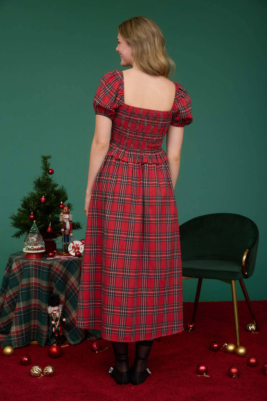The Vivienne Plaid Dress
