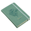 Faith Floral Faux Leather Notebook – Small