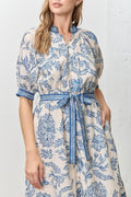 Lucinda Botanical Midi Dress