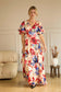 Lety Floral Tiered Maxi Dress