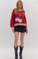 Cherry Coquette Sweater