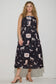 Equestrian Charm Midi Dress