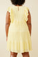 Eve Texture Ruffle Dress