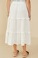Prairie Bloom Tiered Textured Skirt