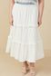Prairie Bloom Tiered Textured Skirt