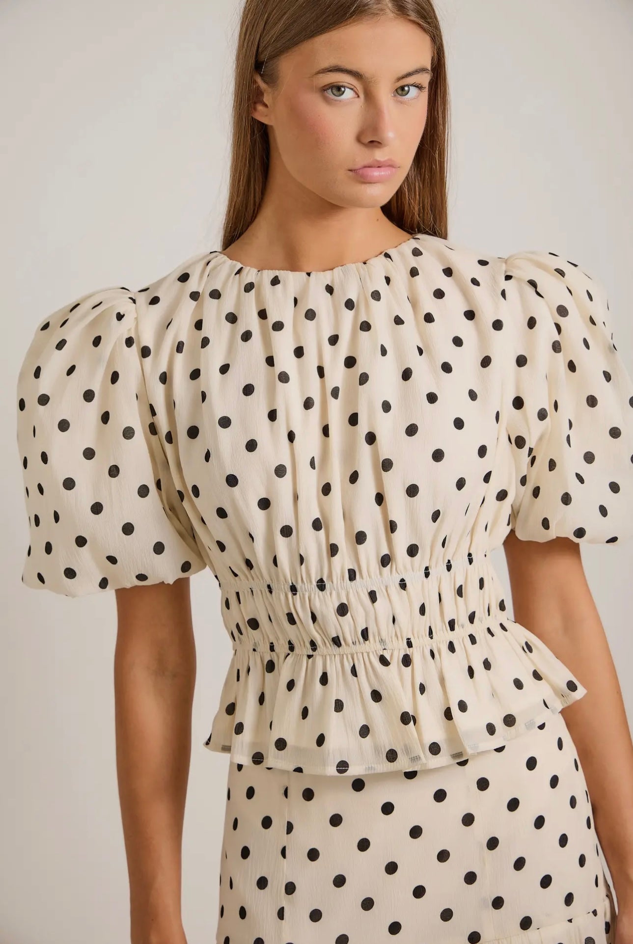 Lila Dot Blouse