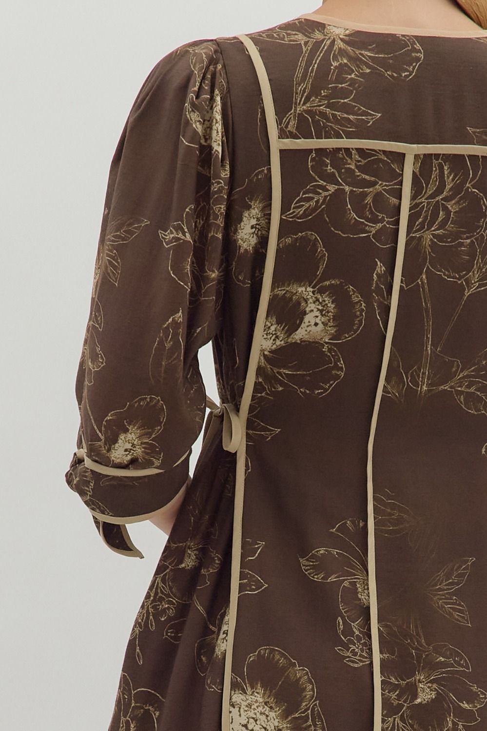 Botanical Bloom Midi Dress