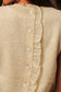 Beneath The Trail Ruffle Knit