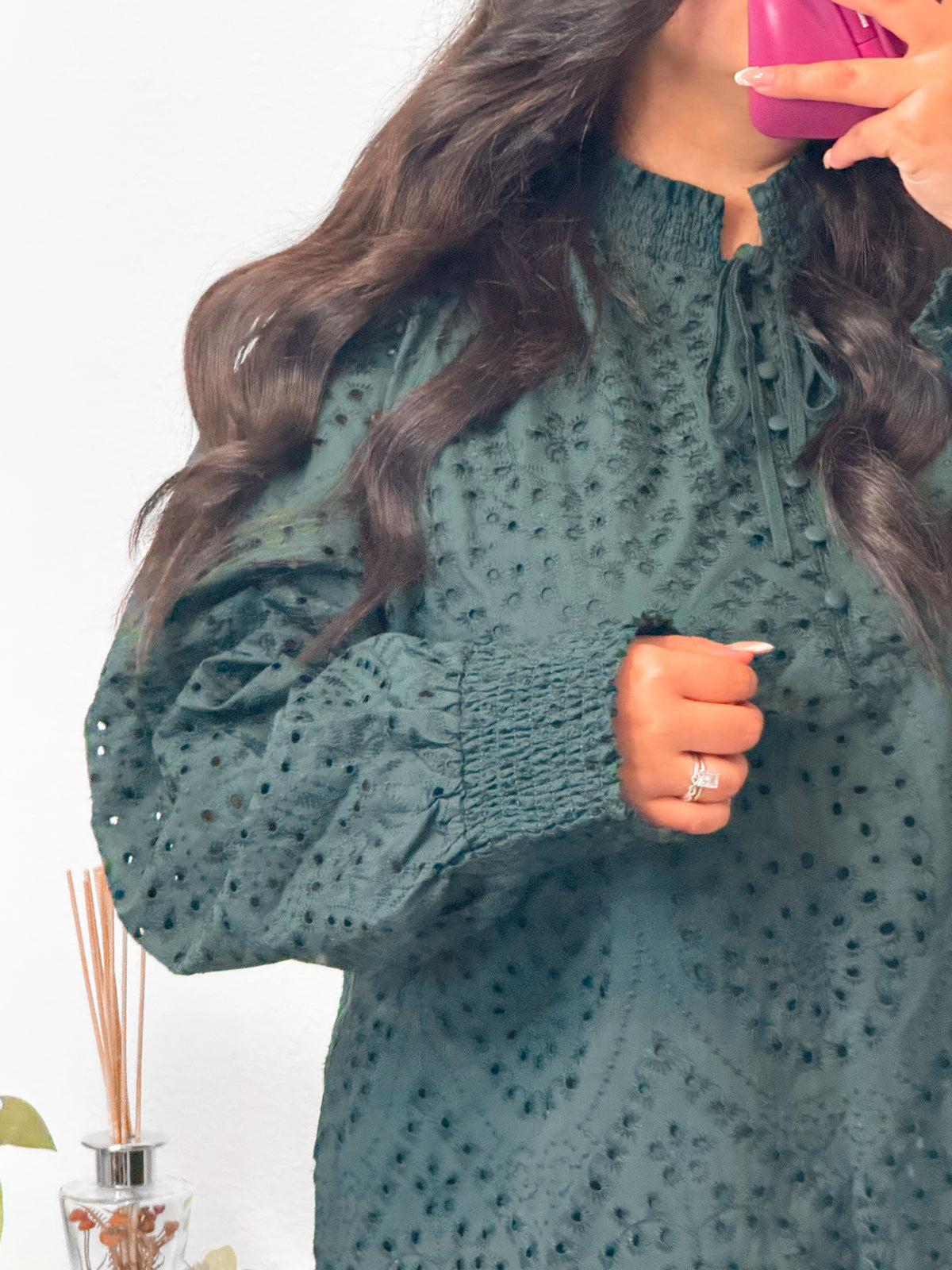 Harper Eyelet Dress