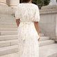 Cari Floral Smocked Dress