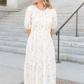 Cari Floral Smocked Dress