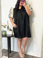 Inara Layered Ruffled Puff Sleeve Dress