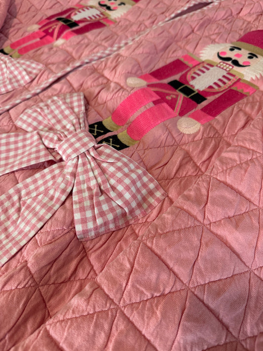 Pink Nutcracker Quilted Jacket