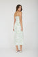 Watercolor Bloom Midi Dress