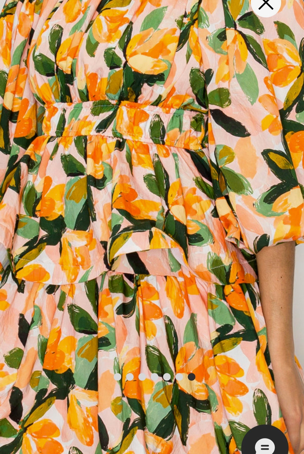 Flora Cascade Dress