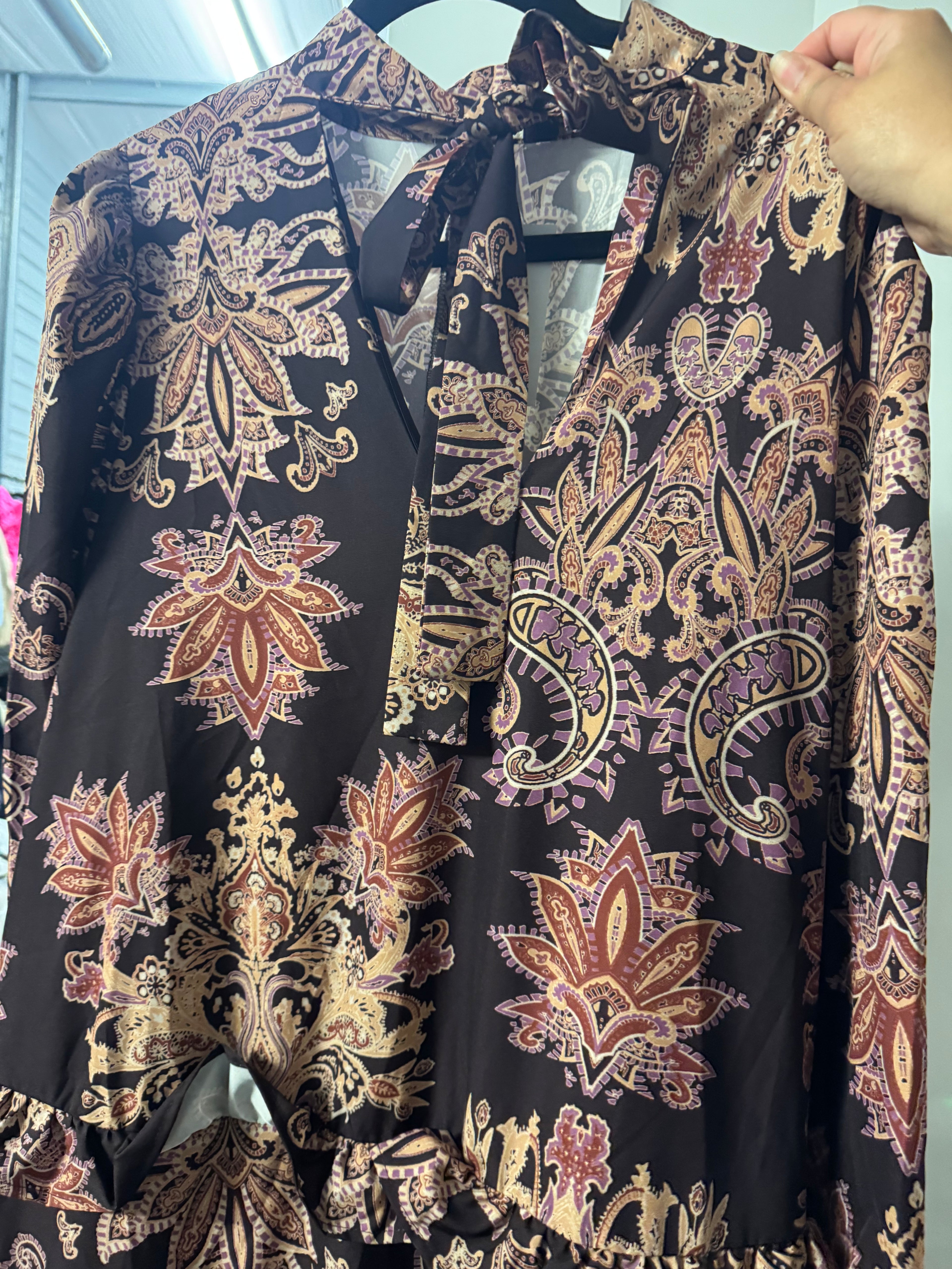 Gabrielle Ruffle Maxi Dress