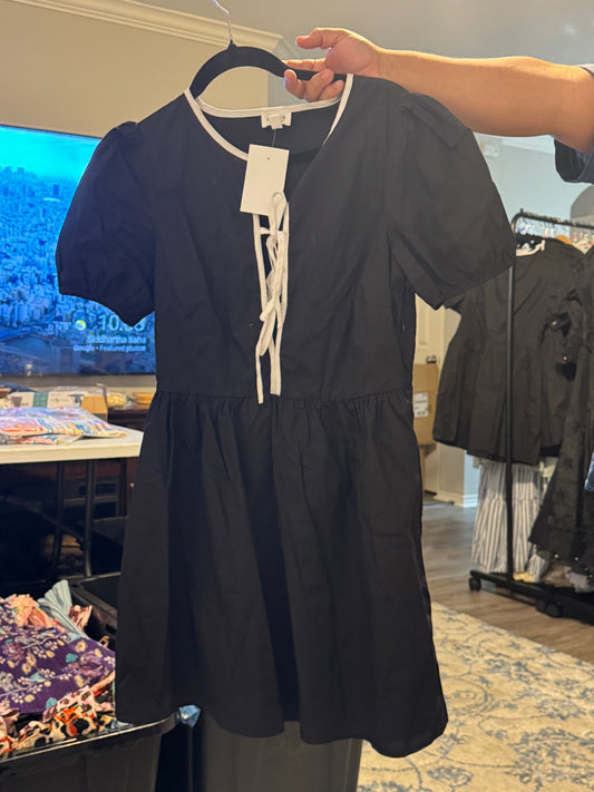 Tara Front Bow-Tie Dress