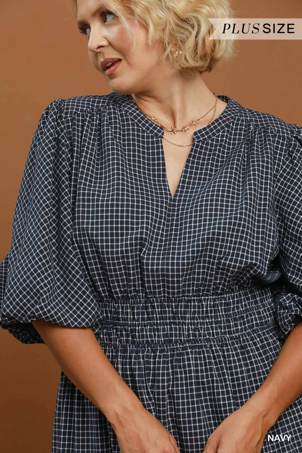 Joanna Smocked Waist Tiered Midi Dress