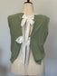 Ribbon Back Sweater Vest