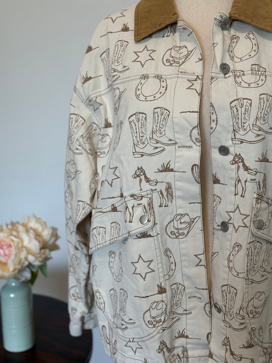 Western Sketch Mineral Jacket