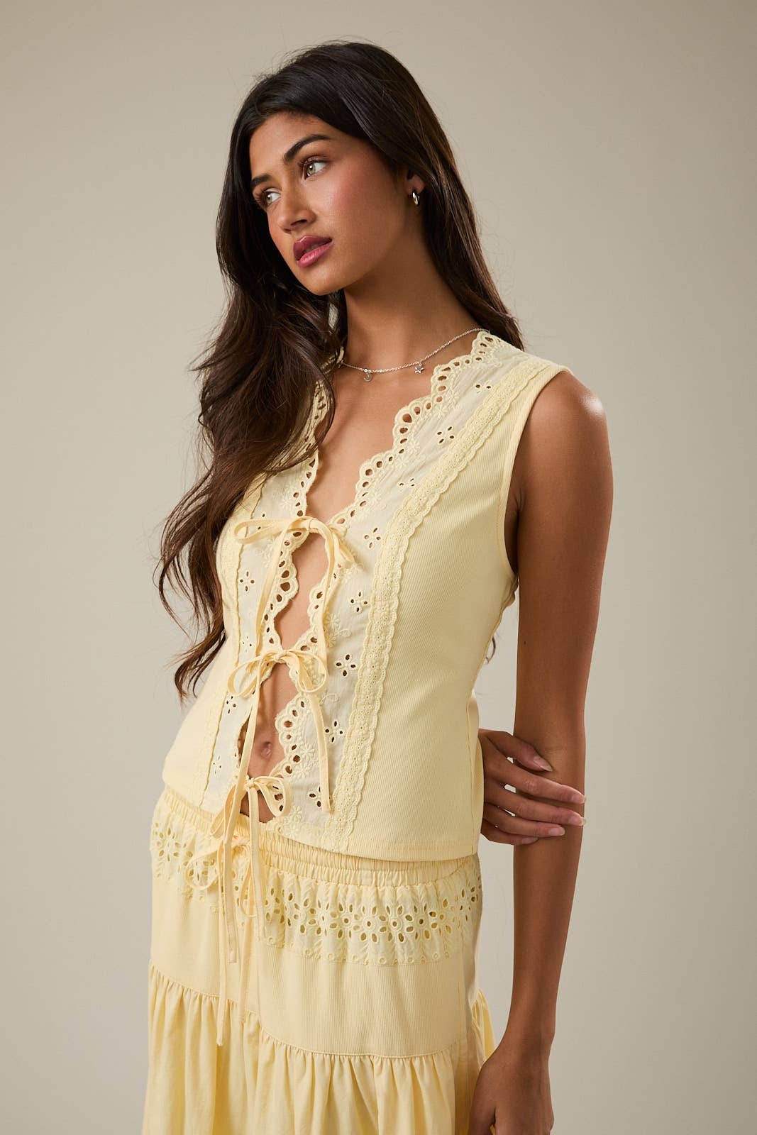 Daffodil Tie Vest