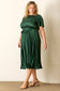 Hunter Satin Midi Dress
