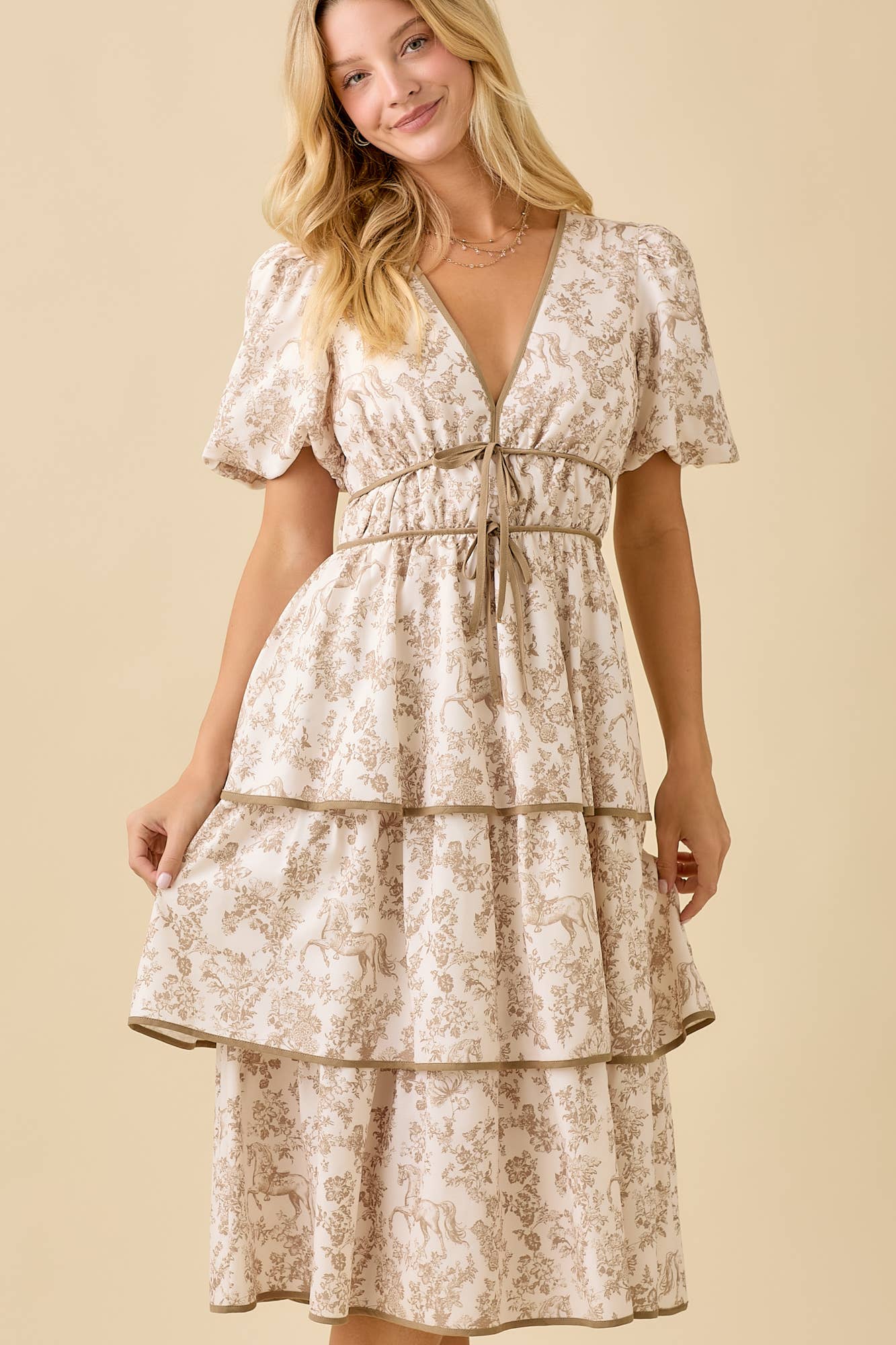 Prairie Toile Dress