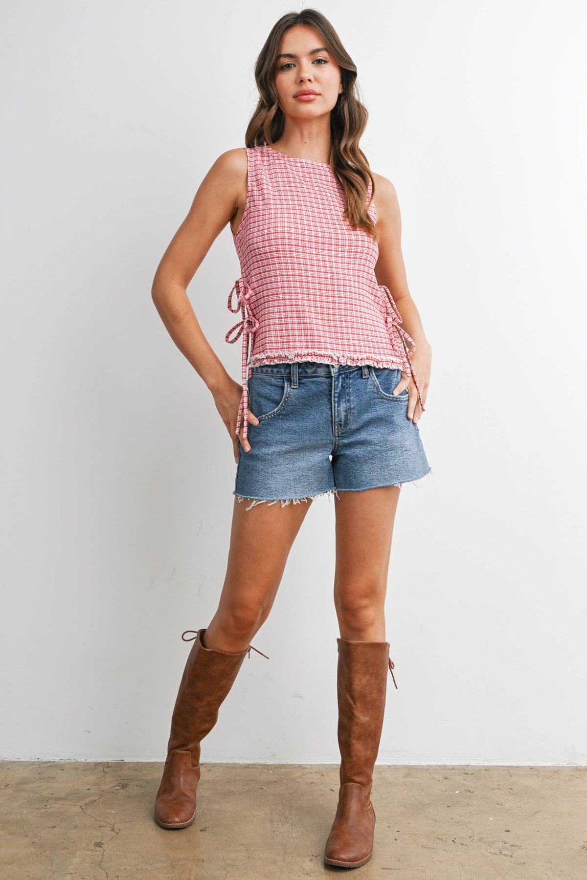 Dakota Lace Up Vest