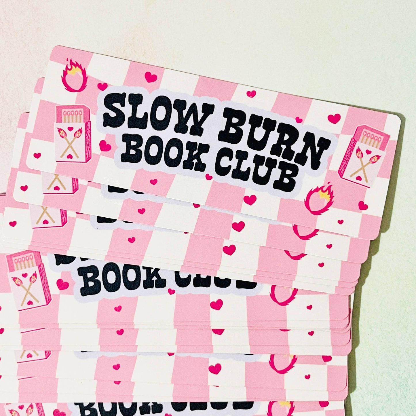 Bookmark Slow Burn Book Club