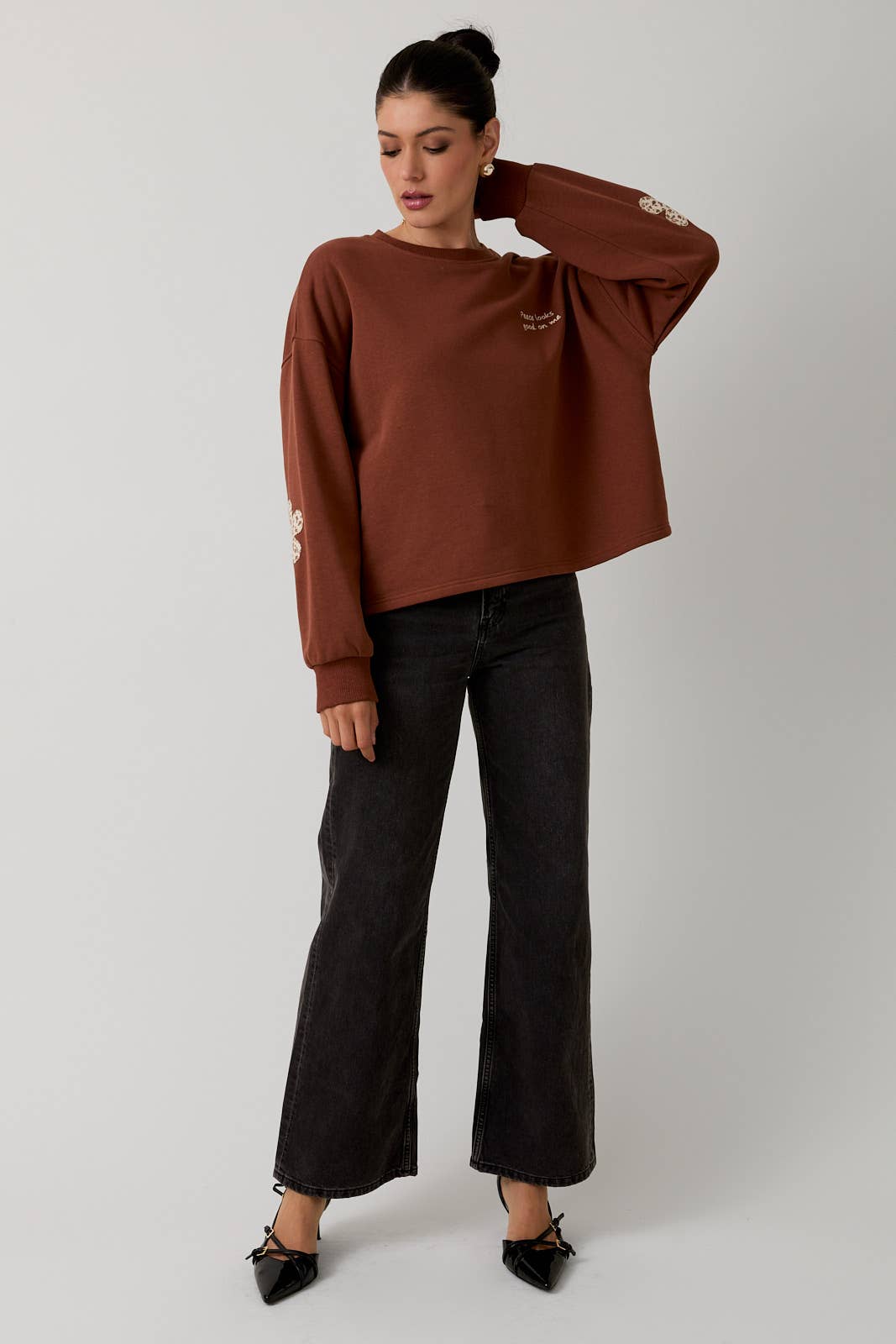 “Peace Looks Good on Me” Sweatshirt