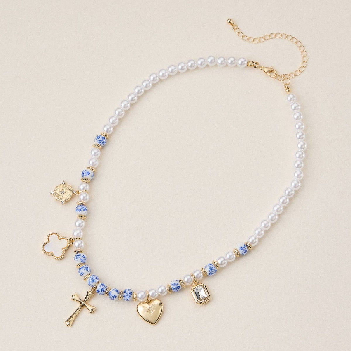 Faith & Love Pearl Necklace