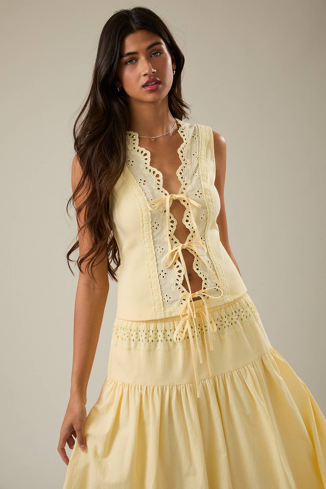 Daffodil Tie Vest