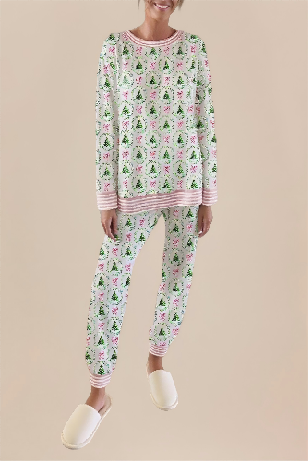 Bow Christmas Tree 2pcs Lounge Set