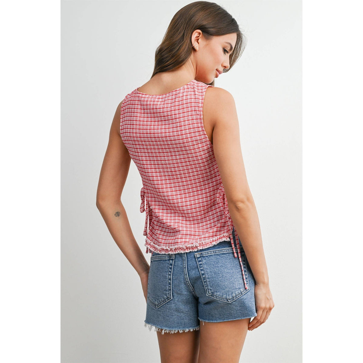 Dakota Lace Up Vest