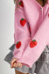 Strawberry Cardigan