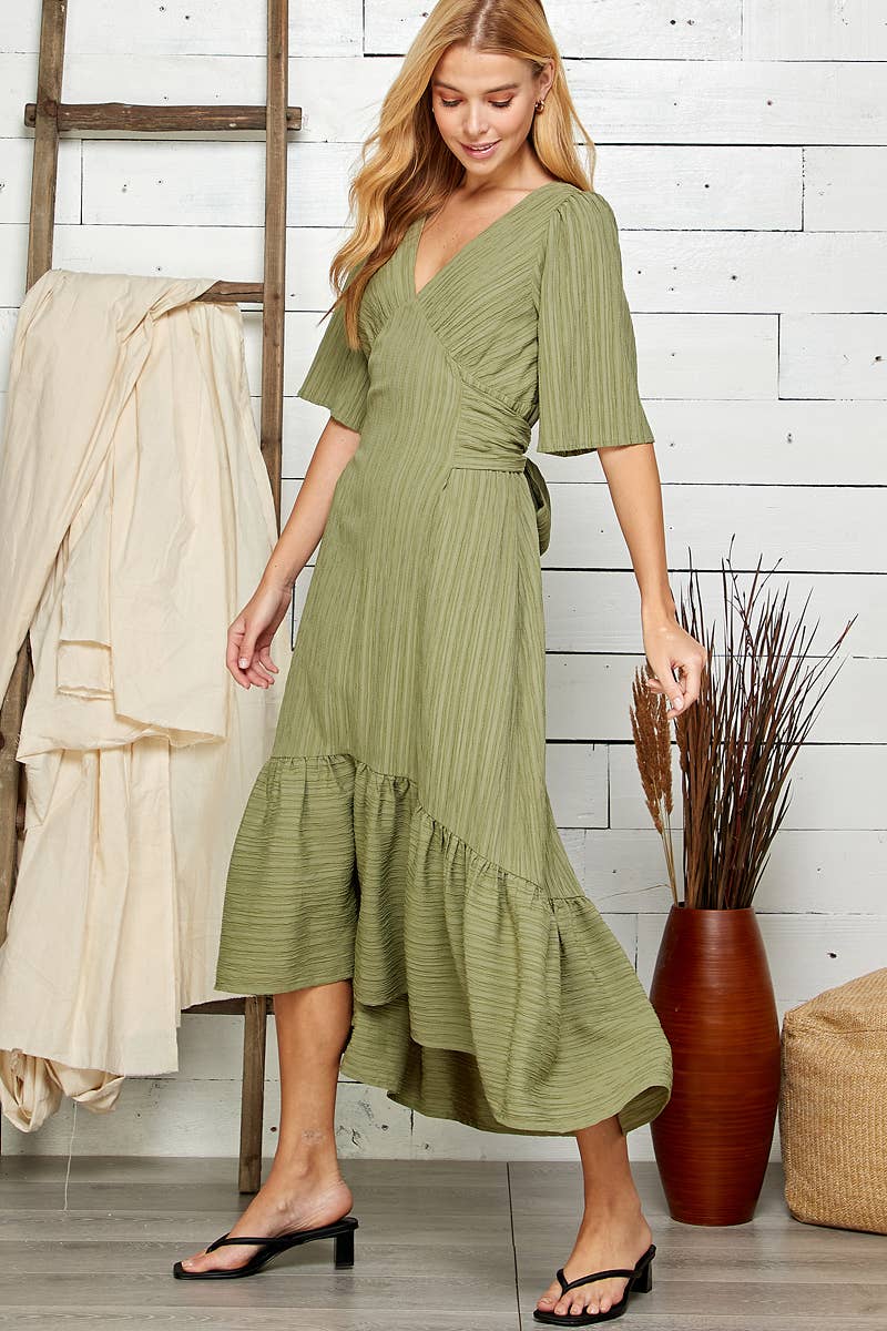 Jade Asymmetrical Dress