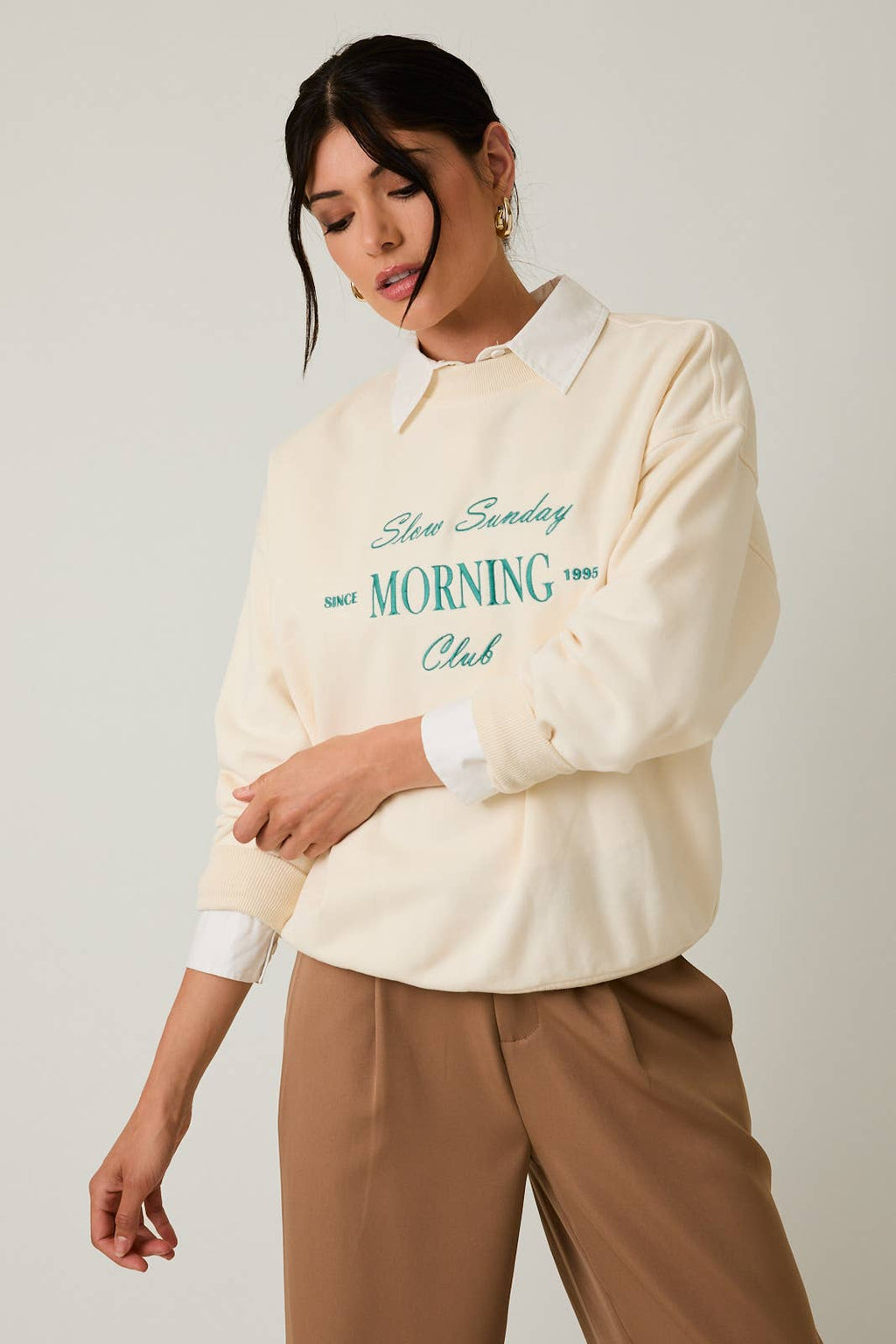 Slow Sunday Morning Club Sweatshirt
