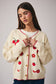 Sweet Vine Tomato Cardigan