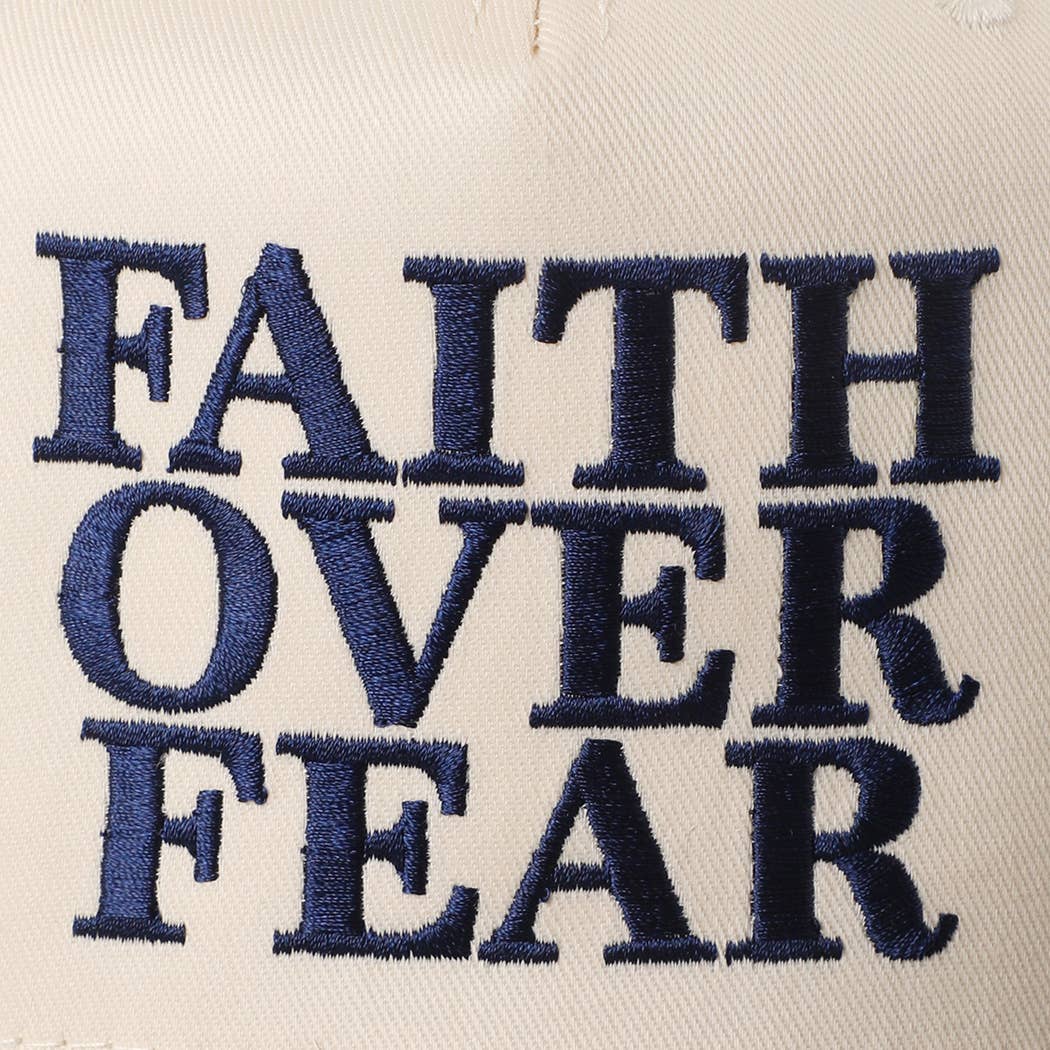 Faith Over Fear Trucker Hat